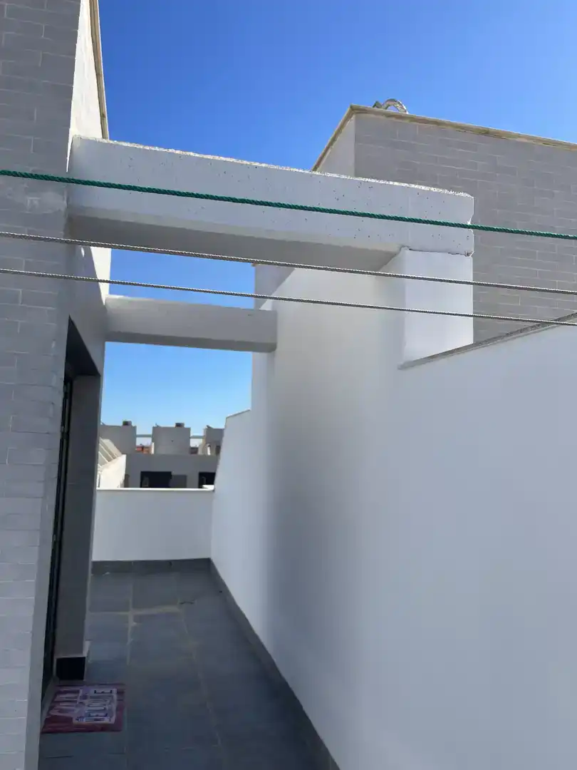 Balcony of Flat for sale in Pilar de la Horadada  with Private garden, Swimming Pool and Furnished
