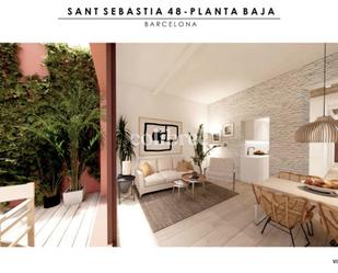 Exterior view of Flat for sale in  Barcelona Capital  with Air Conditioner, Heating and Private garden