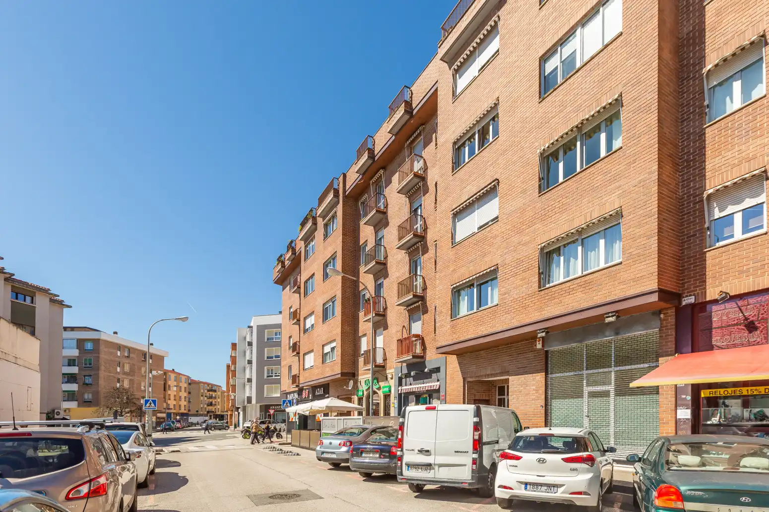 Exterior view of Flat for sale in  Pamplona / Iruña  with Heating, Parquet flooring and Terrace