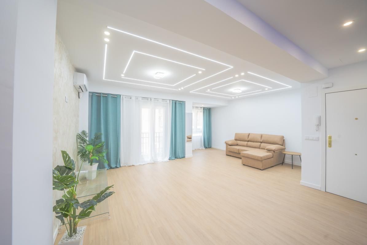 Living room of Flat for sale in Elche / Elx  with Air Conditioner and Furnished