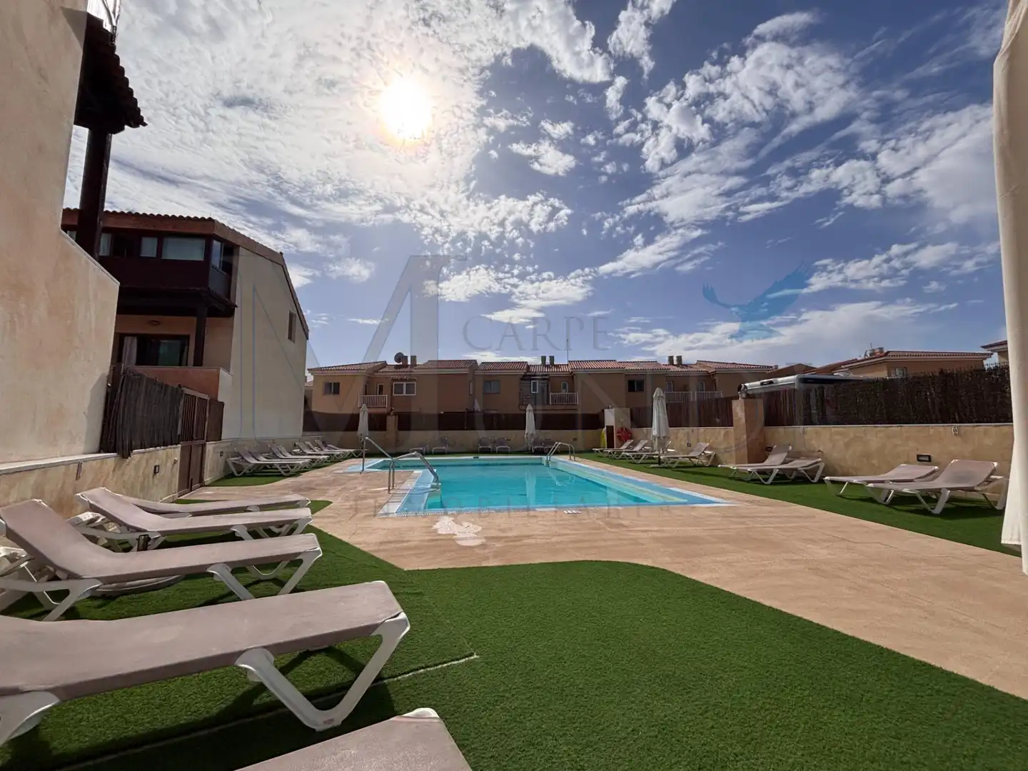Swimming pool of Houses for sale in La Oliva  with Terrace, Storage room and Furnished