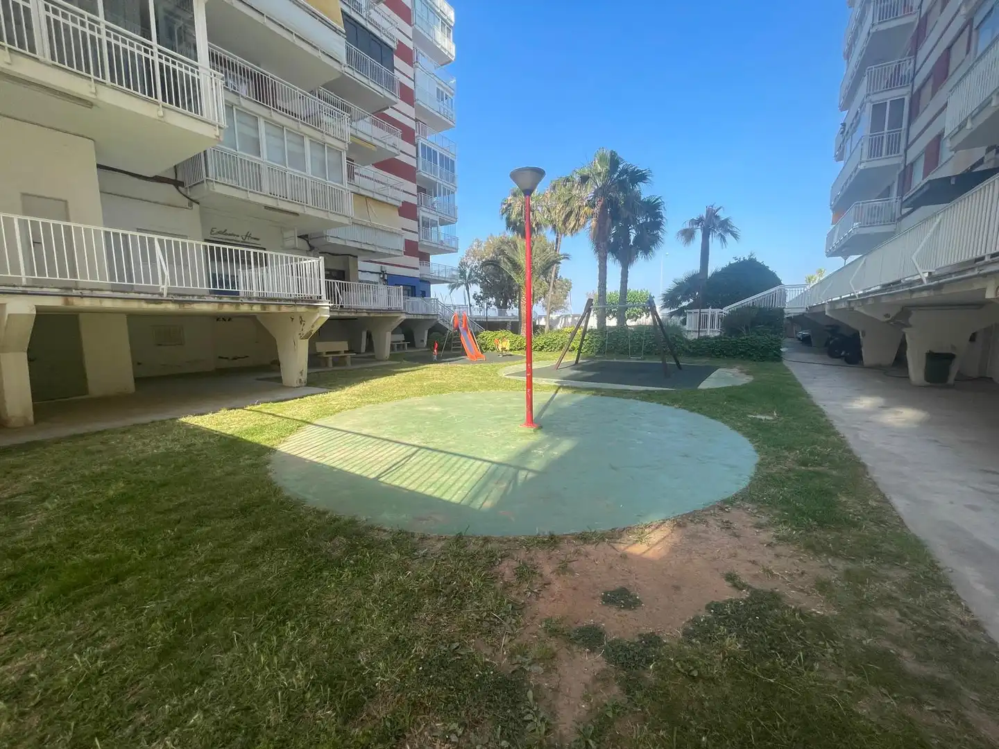 Parking of Apartments for sale in Benicasim / Benicàssim  with Private garden, Terrace and Community pool