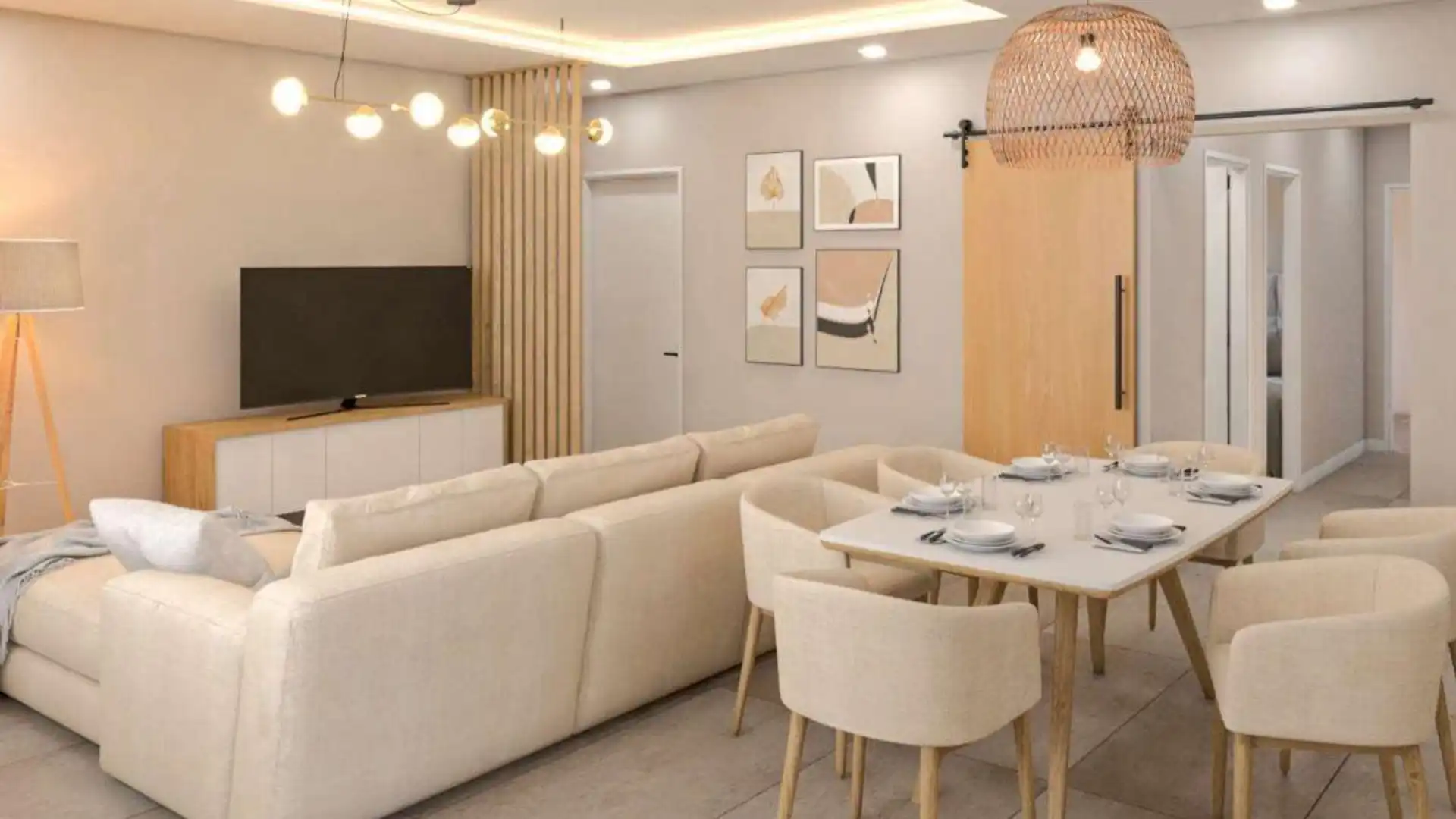 Sala de estar de Piso en venta en San Fernando