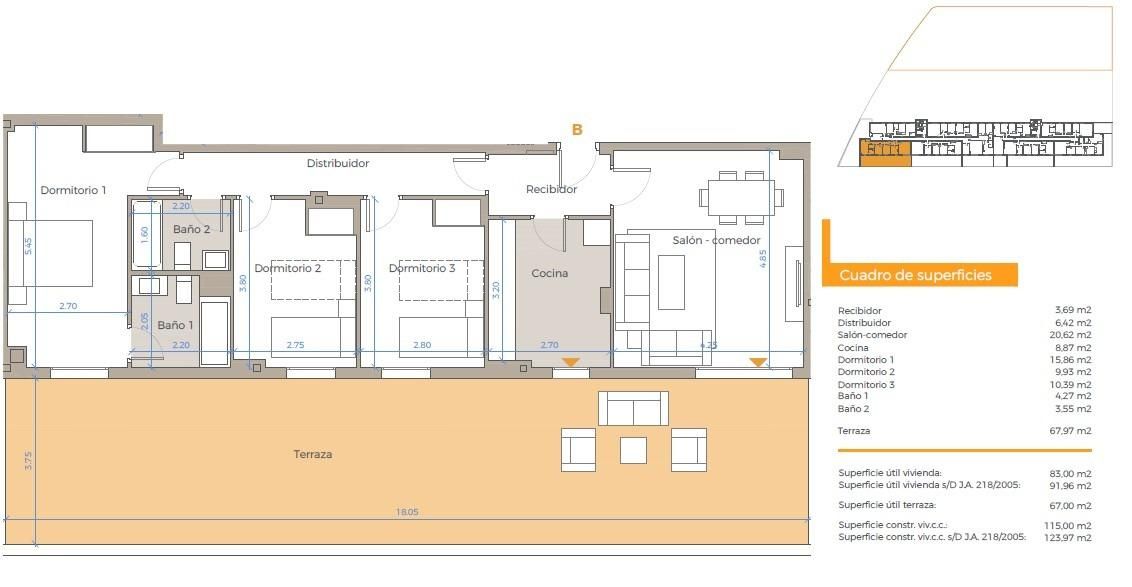 Attic for sale in Calle Narciso, 4, El Brillante -El Naranjo - El Tablero