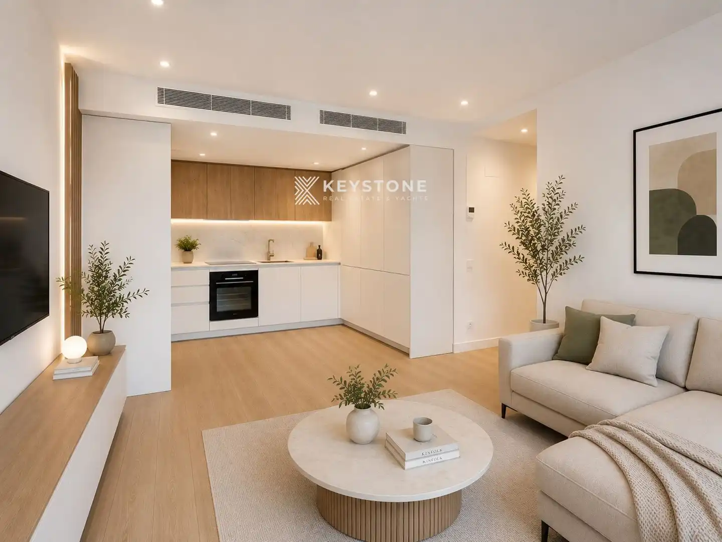 Living room of Flat for sale in  Palma de Mallorca  with Air Conditioner and Heating