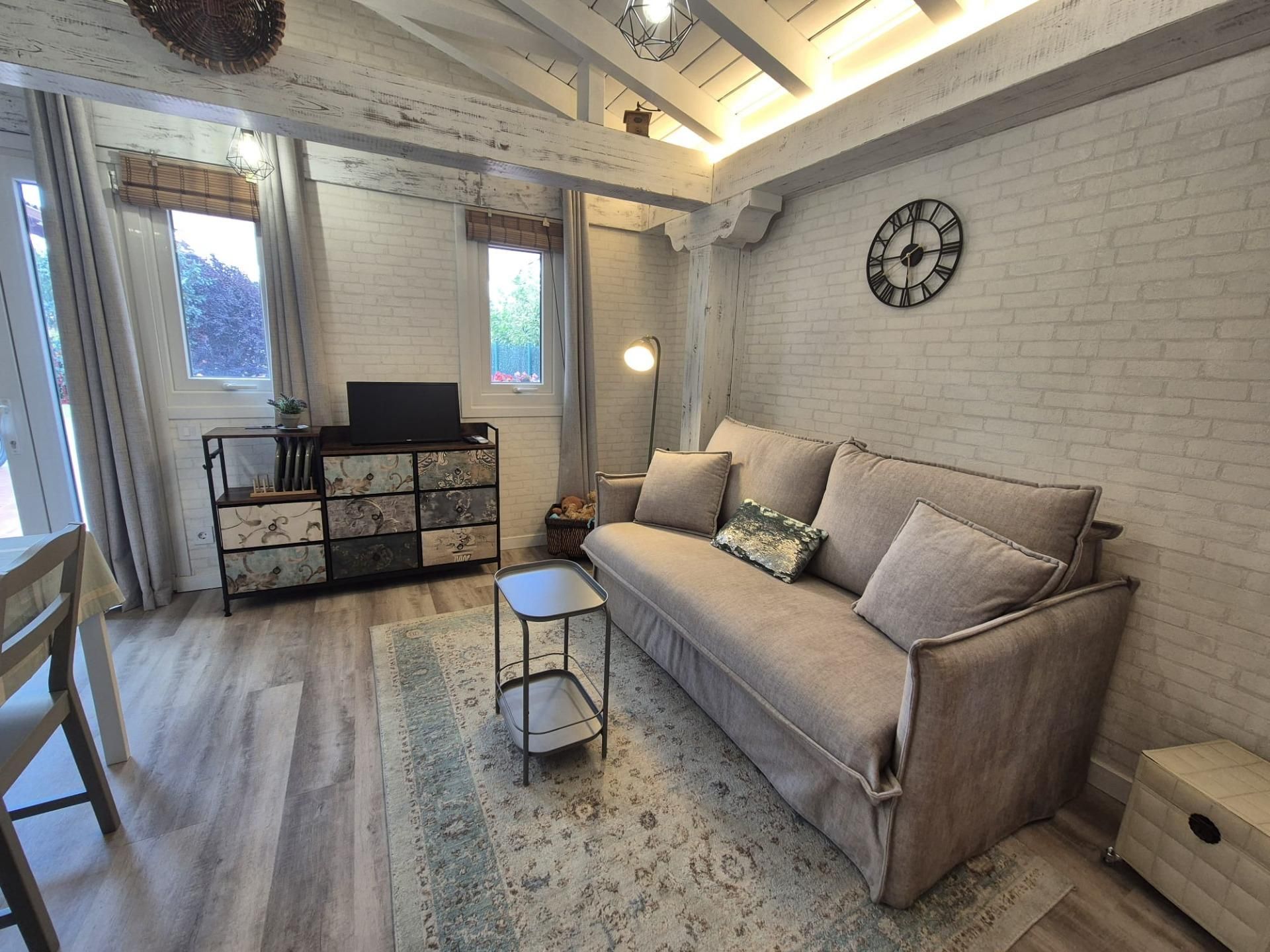 Sala d'estar de Apartament de lloguer en Valle de Mena amb Parquet i Terrassa