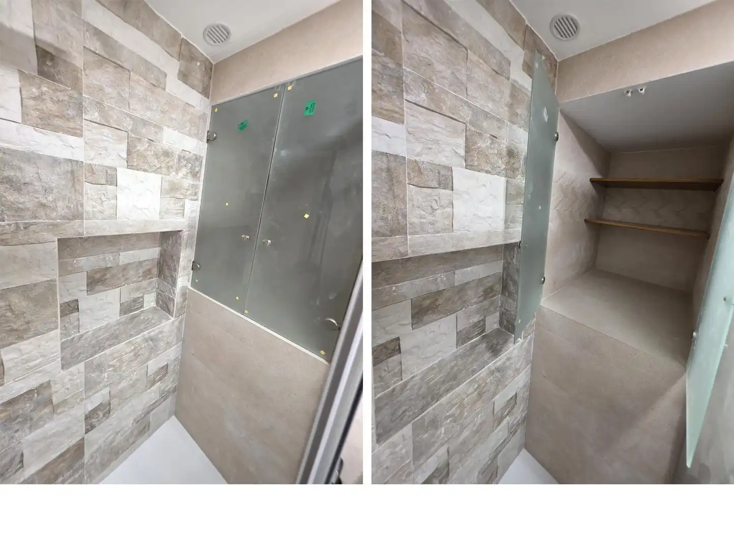 Badezimmer von Haus oder Chalet zum Verkauf in Castellón de la Plana / Castelló de la Plana mit Klimaanlage, Heizung und Parkett