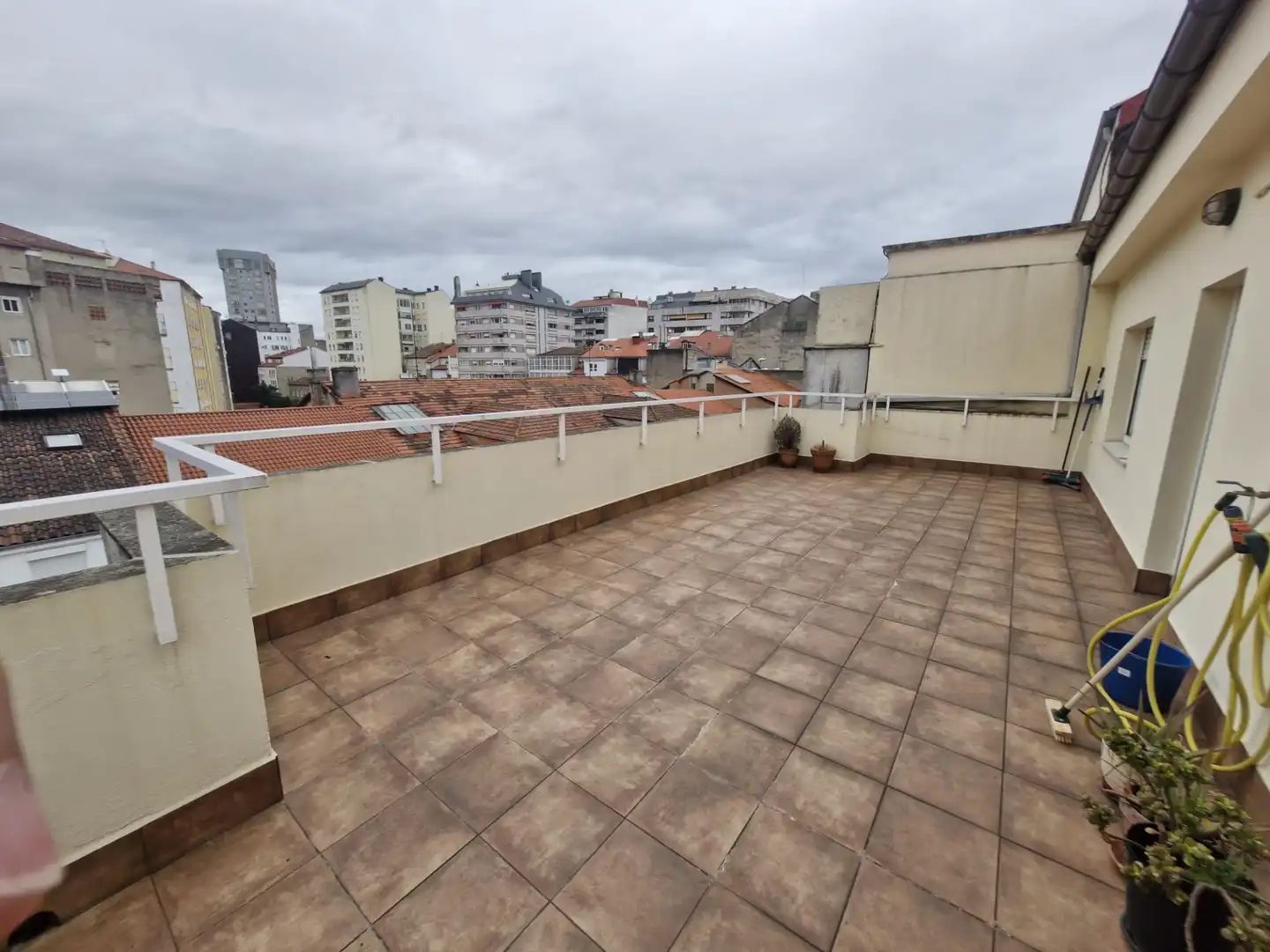 Terrace of Flat for sale in Ourense Capital   with Heating, Parquet flooring and Terrace