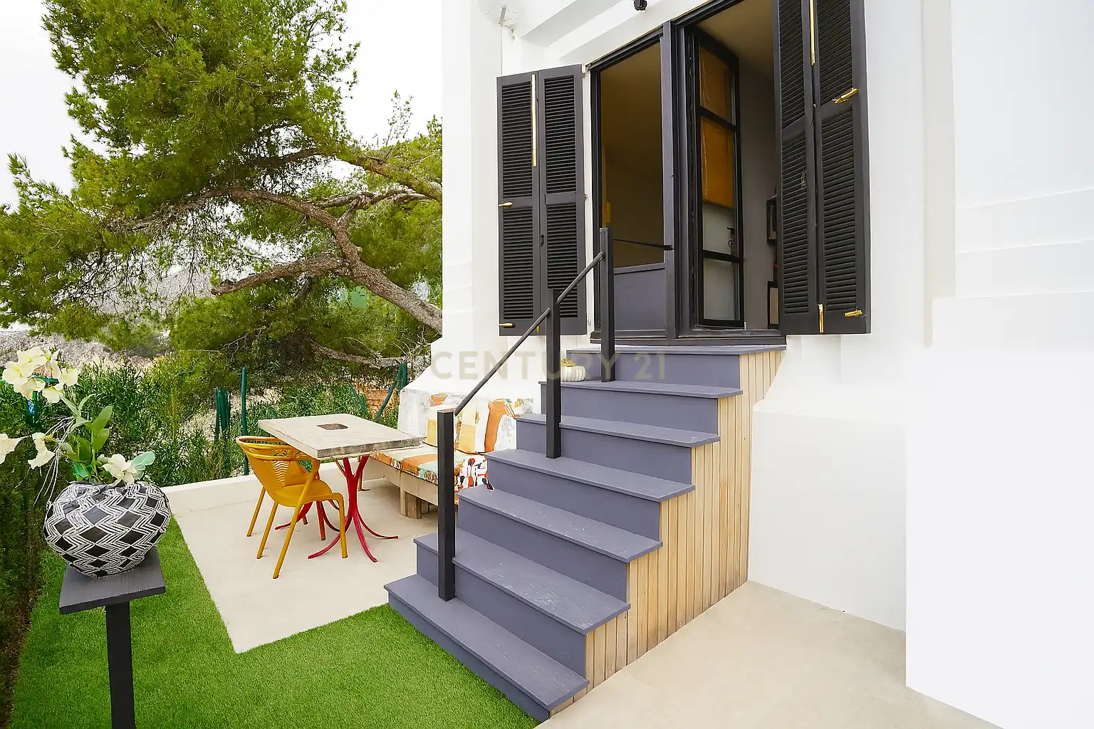 Terrassa de Apartament de lloguer en Calpe / Calp amb Aire condicionat, Traster i Forn