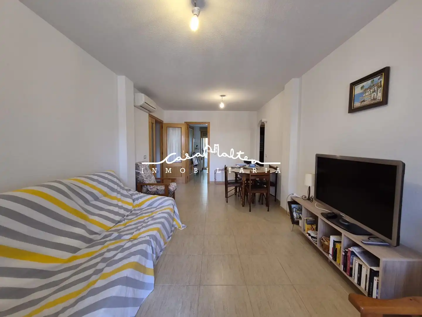 Sala de estar de Piso en venta en Polop con Aire acondicionado, Terraza y Trastero