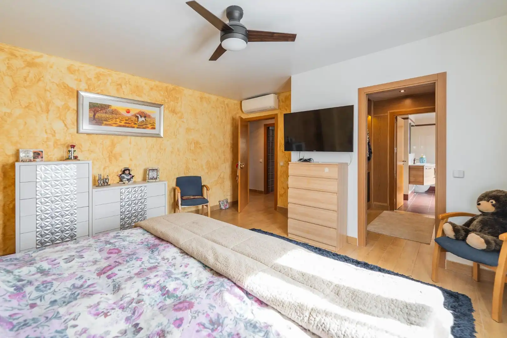 Habitación de Casa o chalet en venta en Cobeña con Aire acondicionado, Calefacción y Jardín privado
