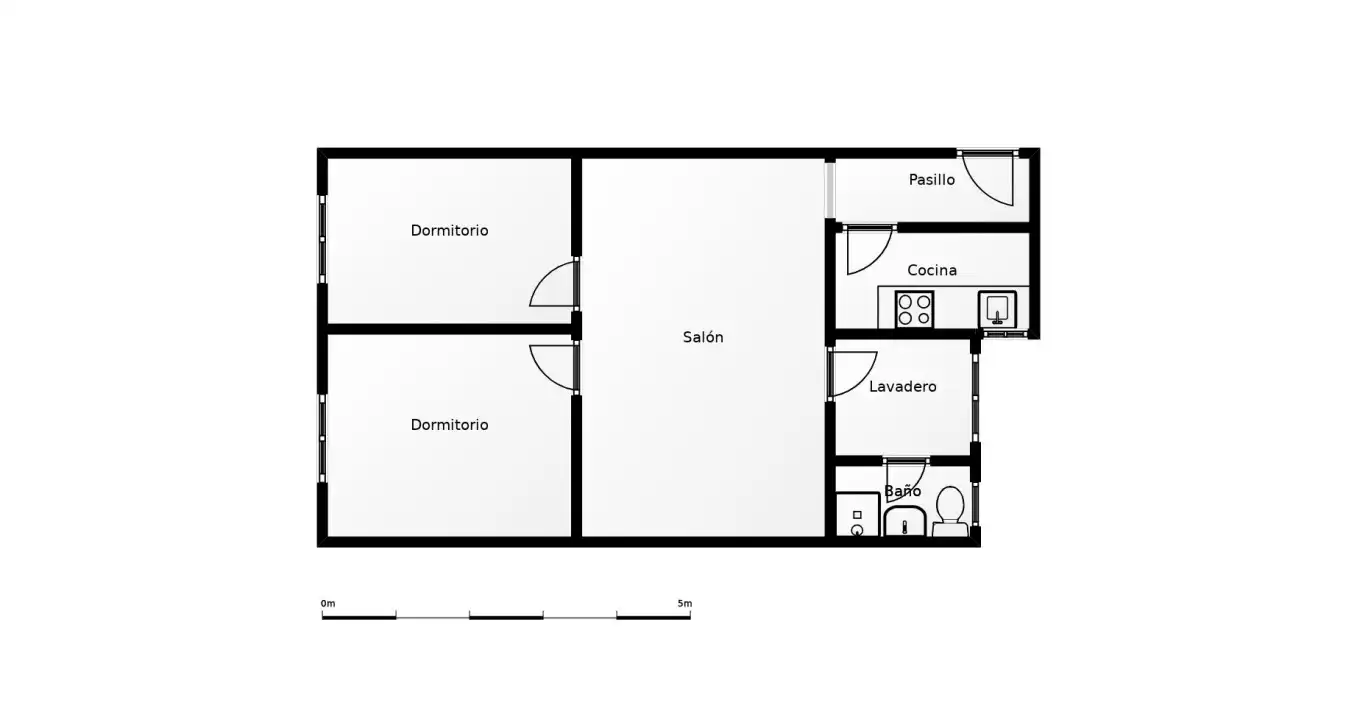 Piso en venta en L'Hospitalet de Llobregat con Parquet