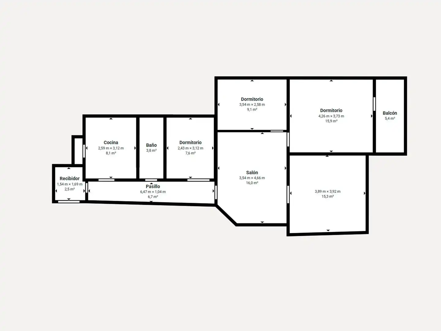 Attic for sale in Granada  with Air Conditioner, Terrace and Balcony