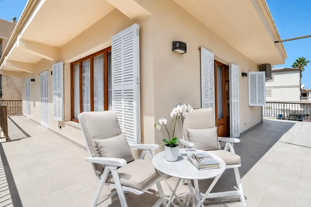 Terraza de Piso en venta en Santa Margalida con Aire acondicionado, Terraza y Amueblado
