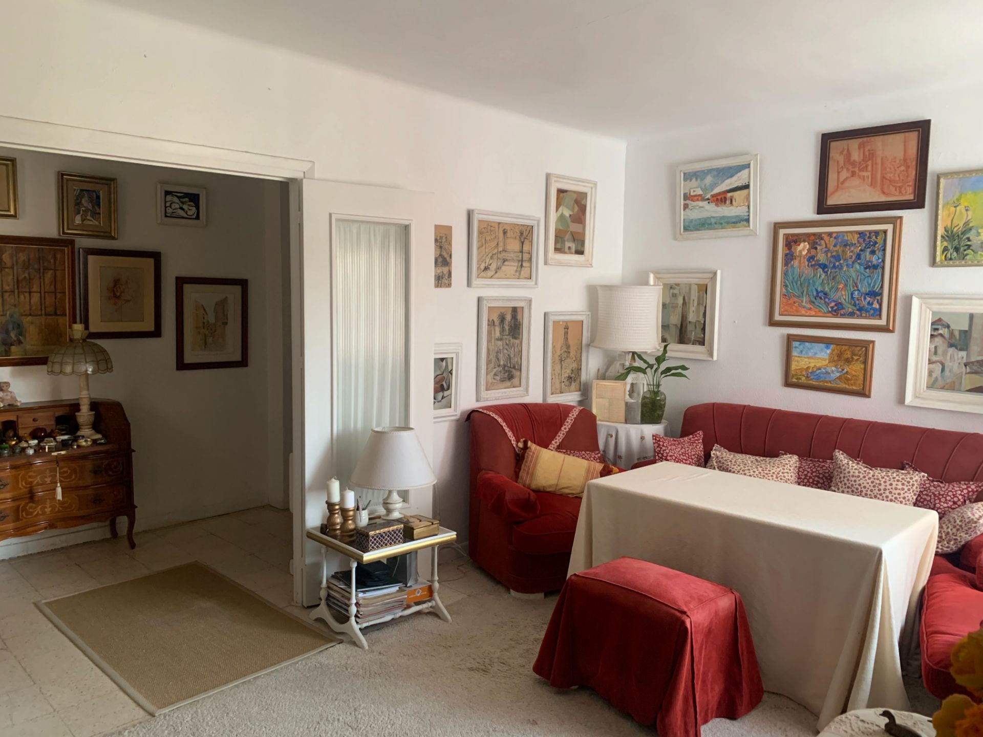 Sala d'estar de Pis en venda en  Huelva Capital amb Terrassa, Traster i Moblat