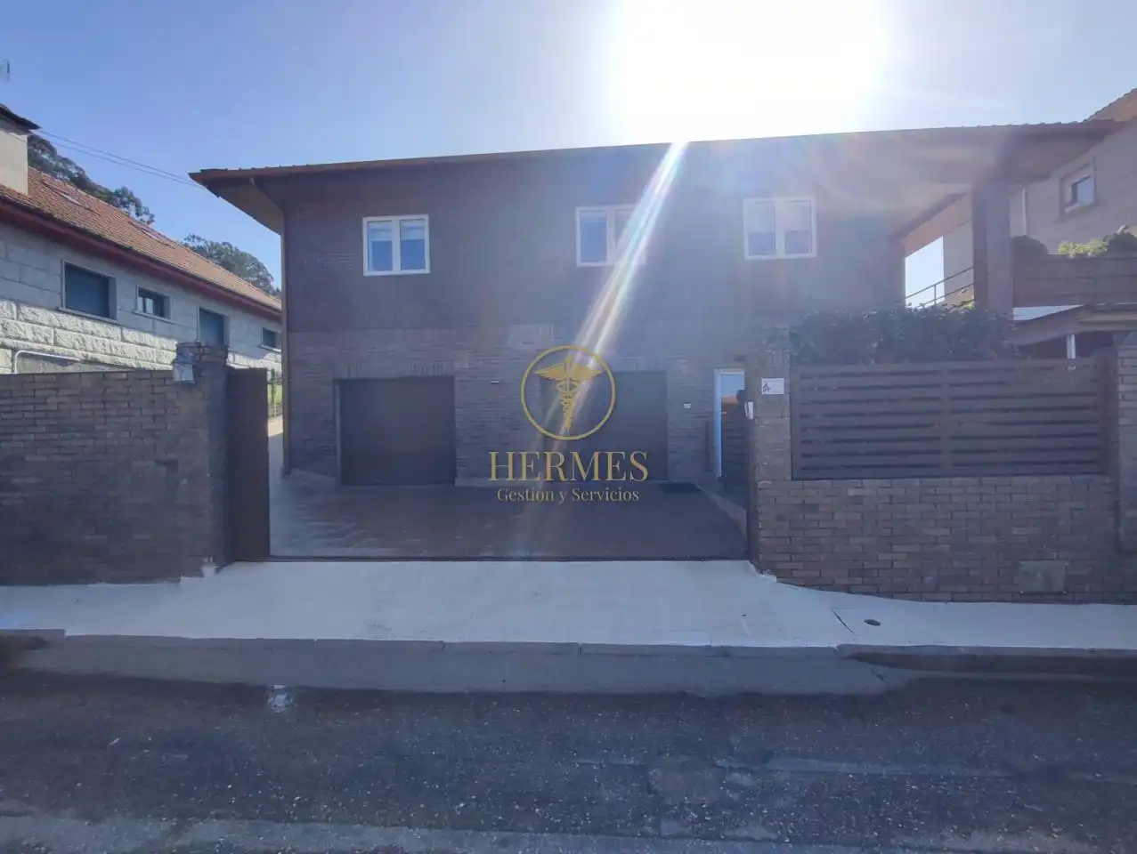 Vista exterior de Casa o chalet en venta en Mos con Calefacción, Jardín privado y Terraza