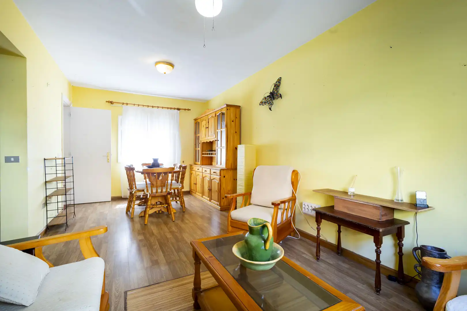 Sala d'estar de Casa adosada en venda en Los Realejos amb Terrassa, Traster i Moblat