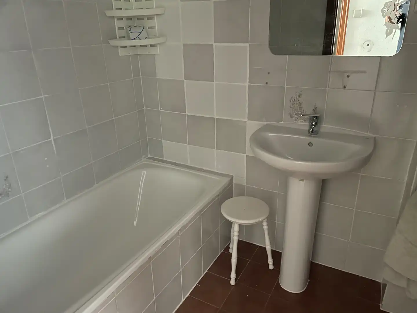Bathroom of Flat for rent in Almendralejo  with Air Conditioner, Furnished and Washing machine
