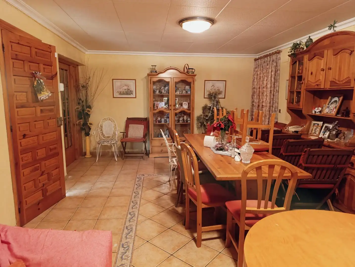 Menjador de Casa o xalet en venda en Elche / Elx amb Jardí privat, Terrassa i Traster