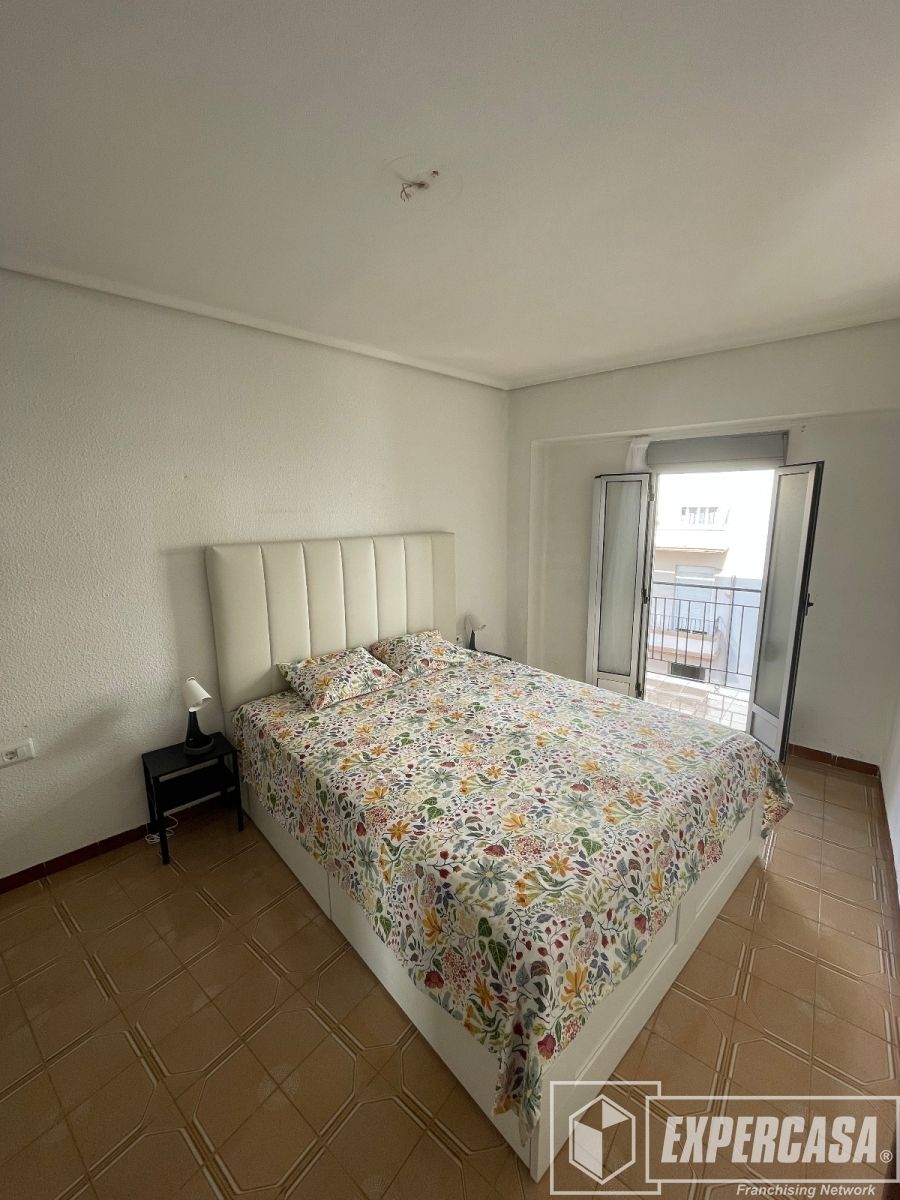 Bedroom of Flat for rent in Castellón de la Plana / Castelló de la Plana  with Air Conditioner and Furnished