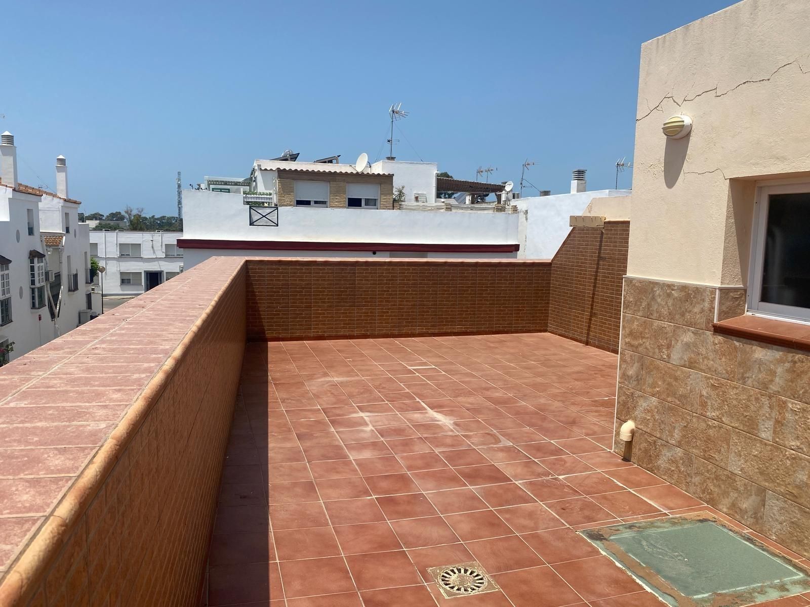 Terrassa de Casa adosada en venda en San Fernando