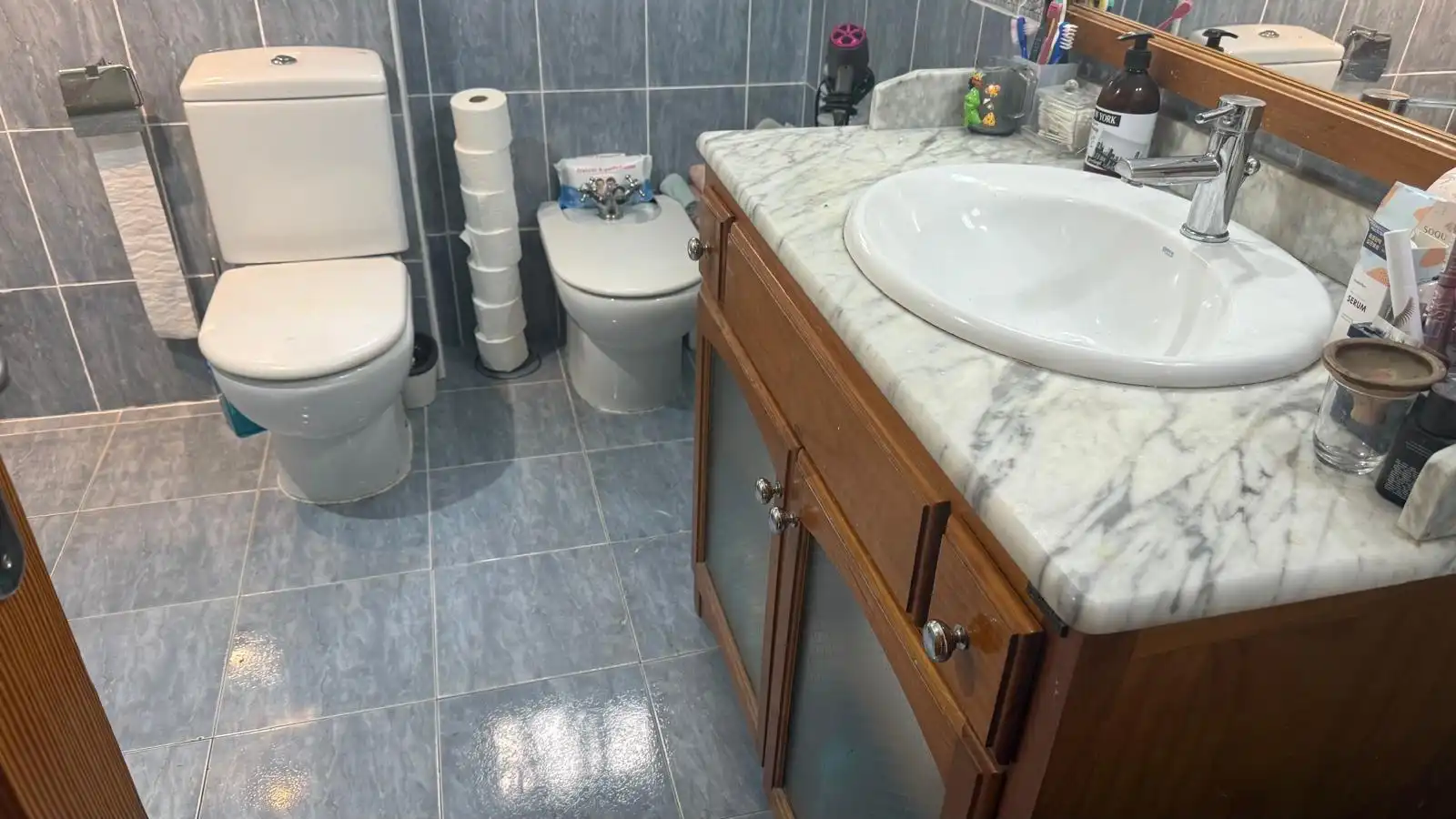 Bathroom of Flat for sale in Valencia  with Balcony