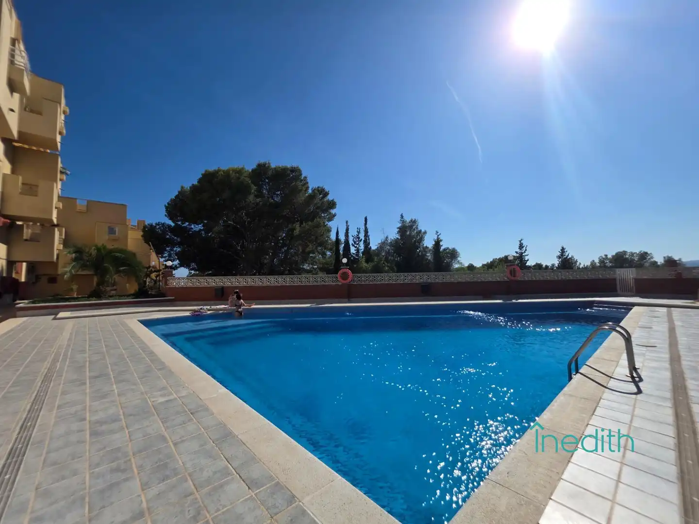 Schwimmbecken von Wohnung zum Verkauf in Sant Pere de Ribes mit Klimaanlage, Heizung und Terrasse