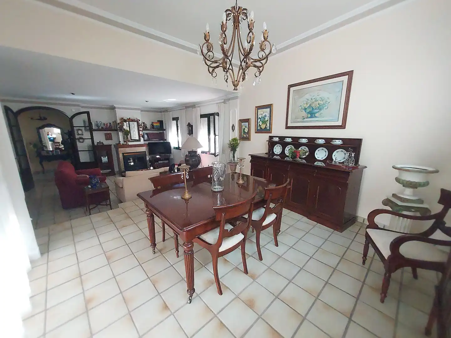 Comedor de Casa o chalet en venta en Algeciras con Aire acondicionado, Terraza y Piscina