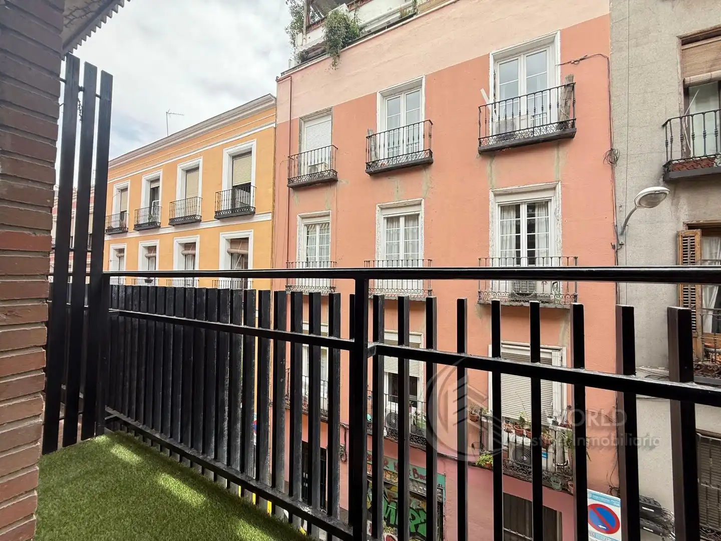 Terraza de Piso de alquiler en Madrid con Aire acondicionado, Calefacción y Amueblado