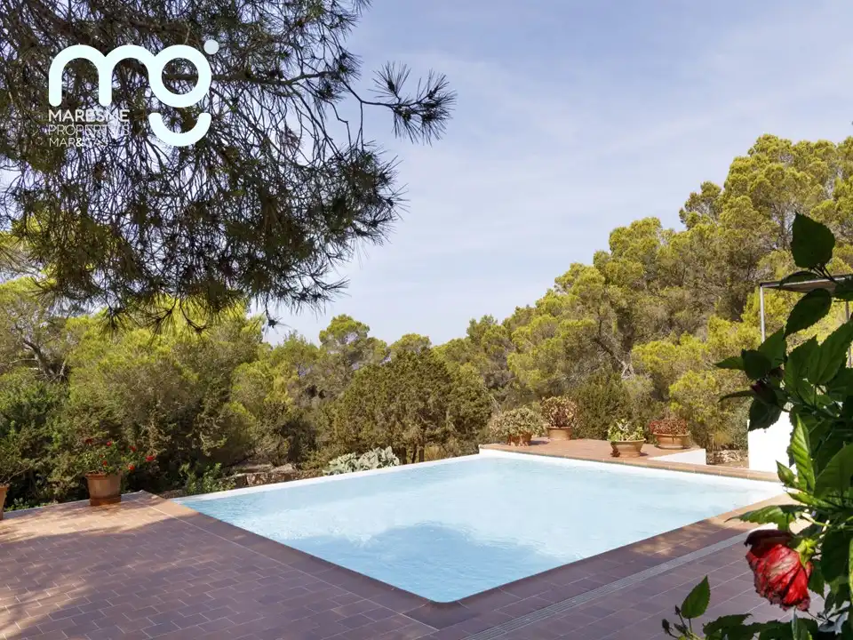 Swimming pool of Country homes for sale in Andratx  with Air Conditioner, Heating and Private garden