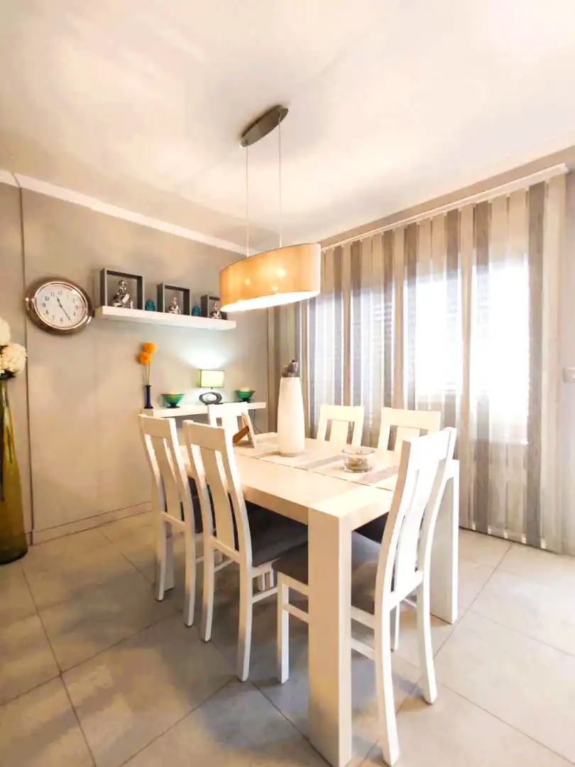 Dining room of Detached homes for sale in Sagunto / Sagunt  with Air Conditioner and Swimming Pool
