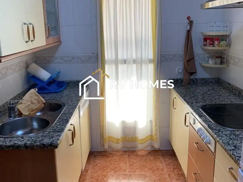 Kitchen of Flat for rent in Cáceres  with Air Conditioner, Heating and Furnished
