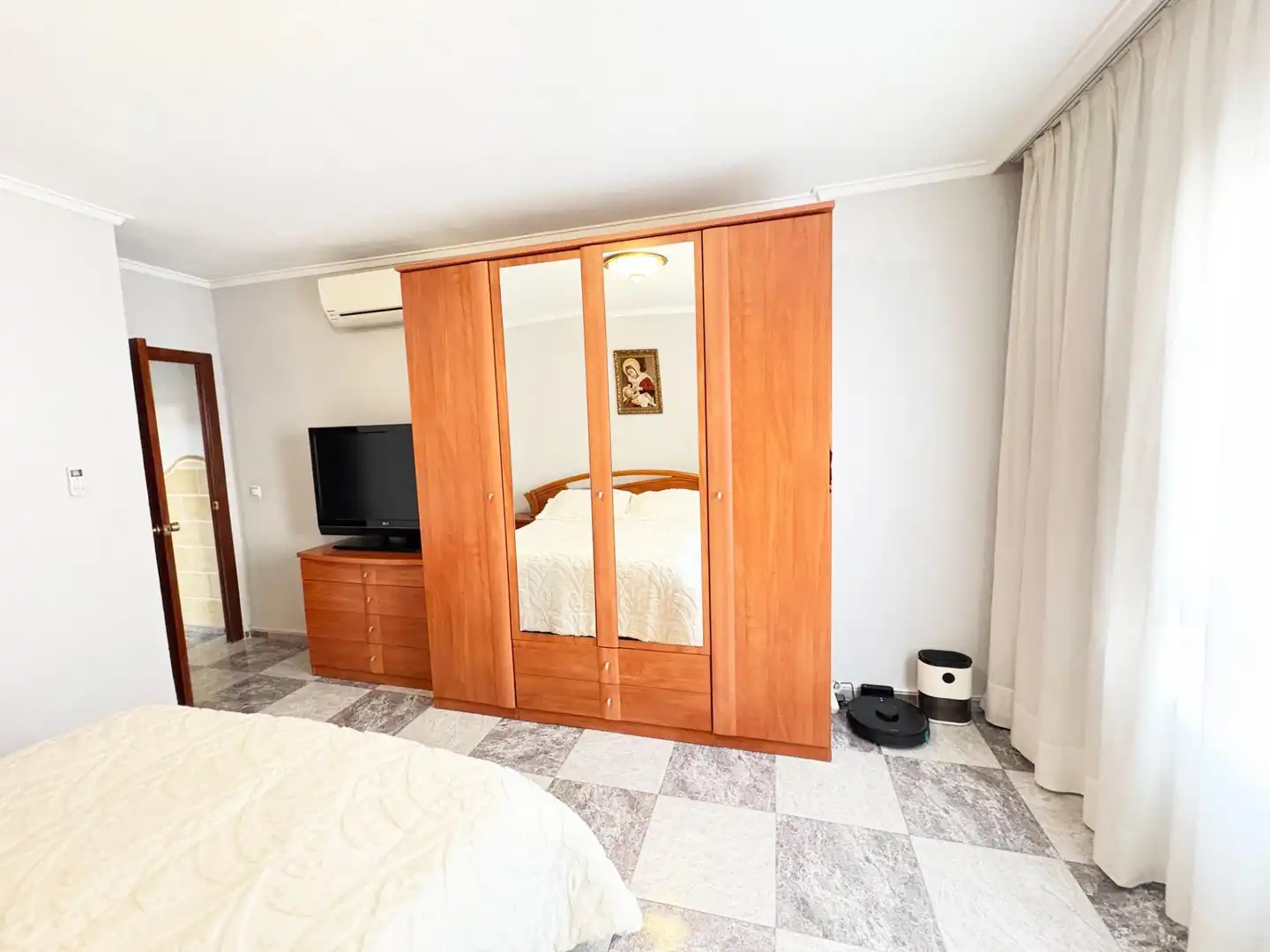 Bedroom of Apartments for sale in Almoradí  with Air Conditioner, Furnished and Balcony