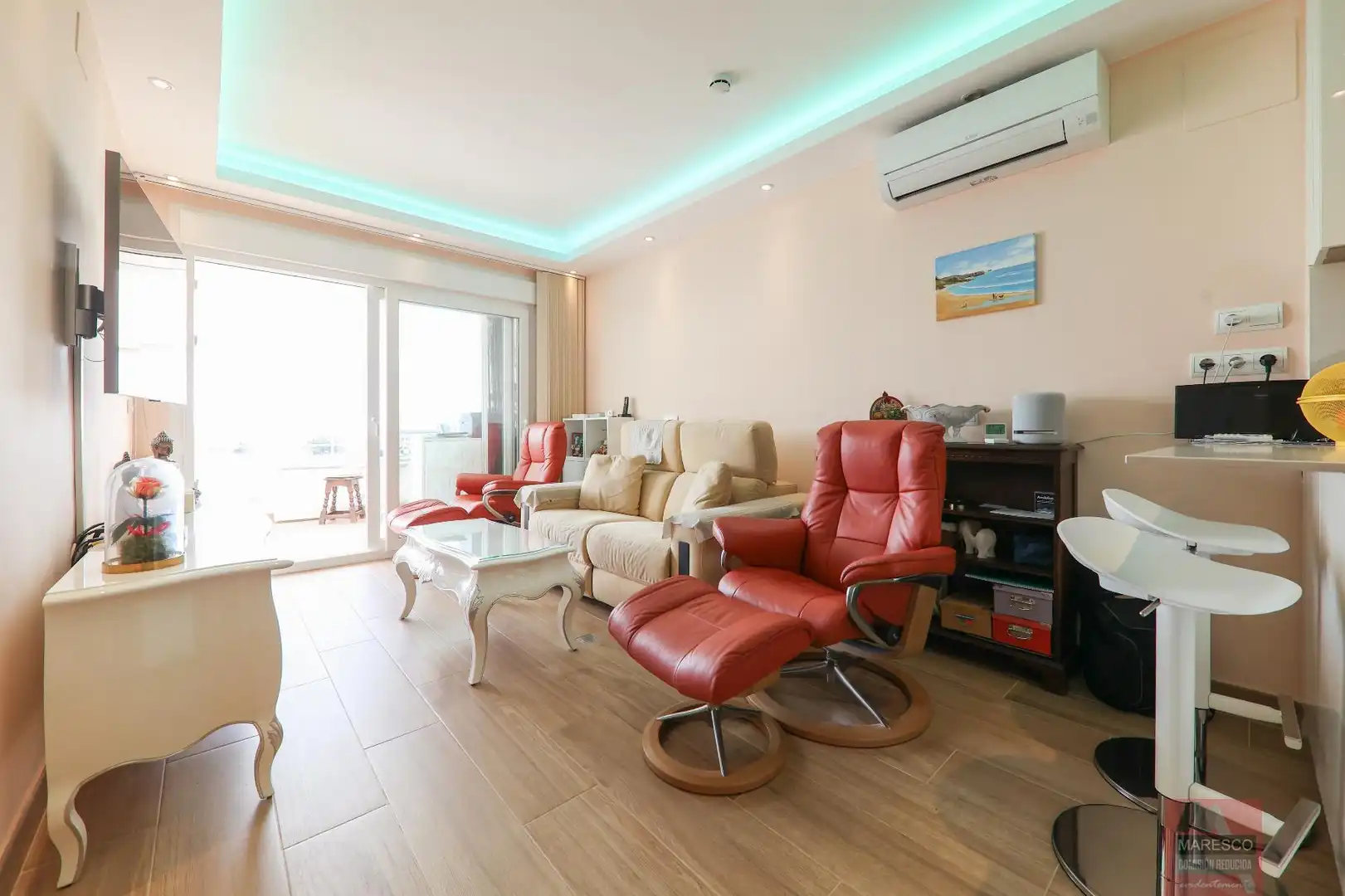Living room of Apartments for sale in Málaga  with Air Conditioner, Heating and Terrace