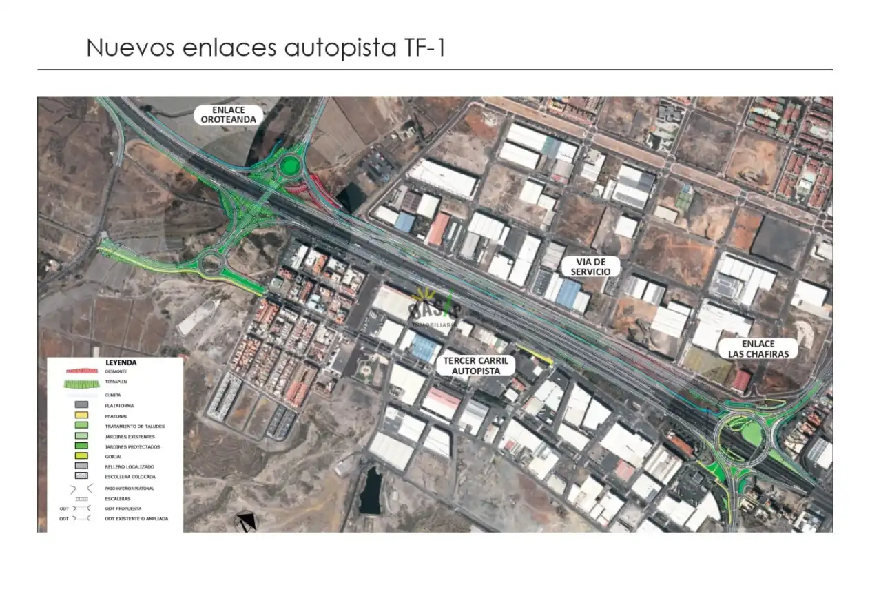 Exterior view of Industrial land for sale in San Miguel de Abona