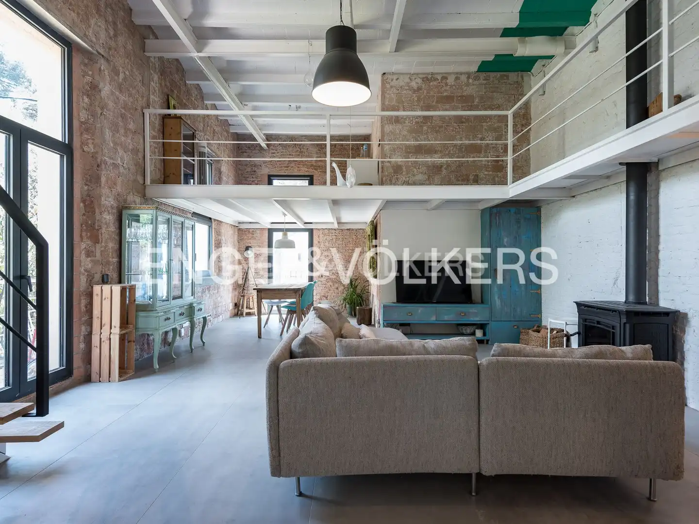 Sala de estar de Apartamento en venta en Barcelona con Aire acondicionado, Calefacción y Amueblado