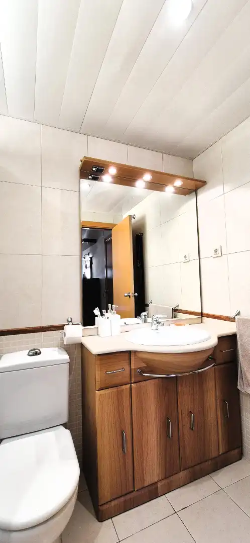 Badezimmer von Maisonette zum Verkauf in Molins de Rei mit Klimaanlage, Heizung und Terrasse