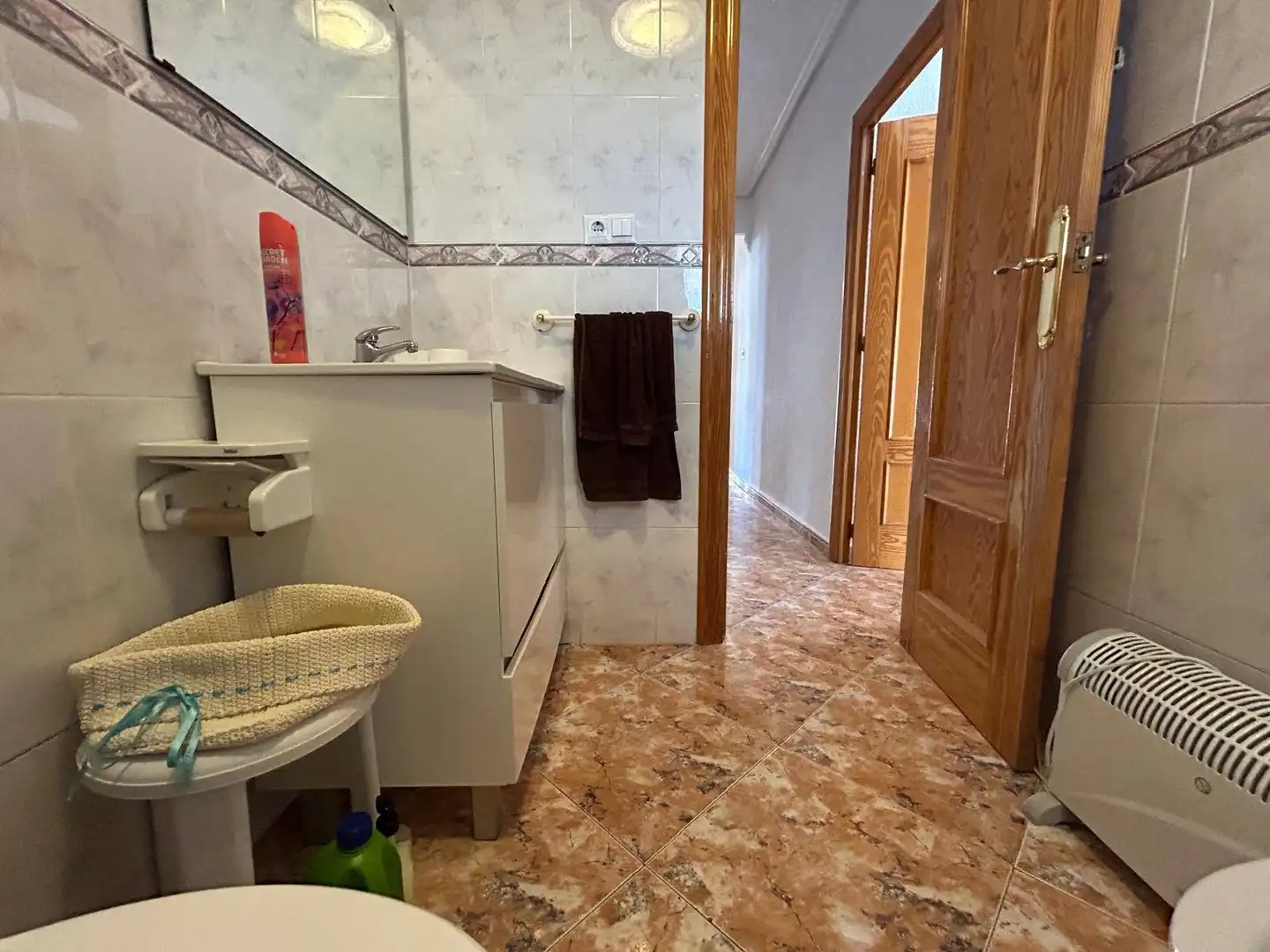 Bathroom of Houses for sale in Aspe  with Air Conditioner, Private garden and Terrace
