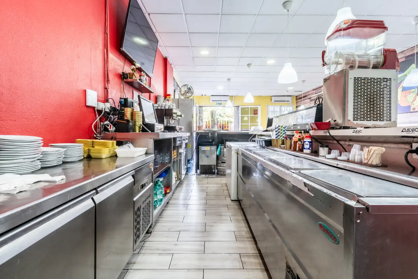 Cocina de Local en venta en San Cristóbal de la Laguna con Aire acondicionado, Terraza y Amueblado