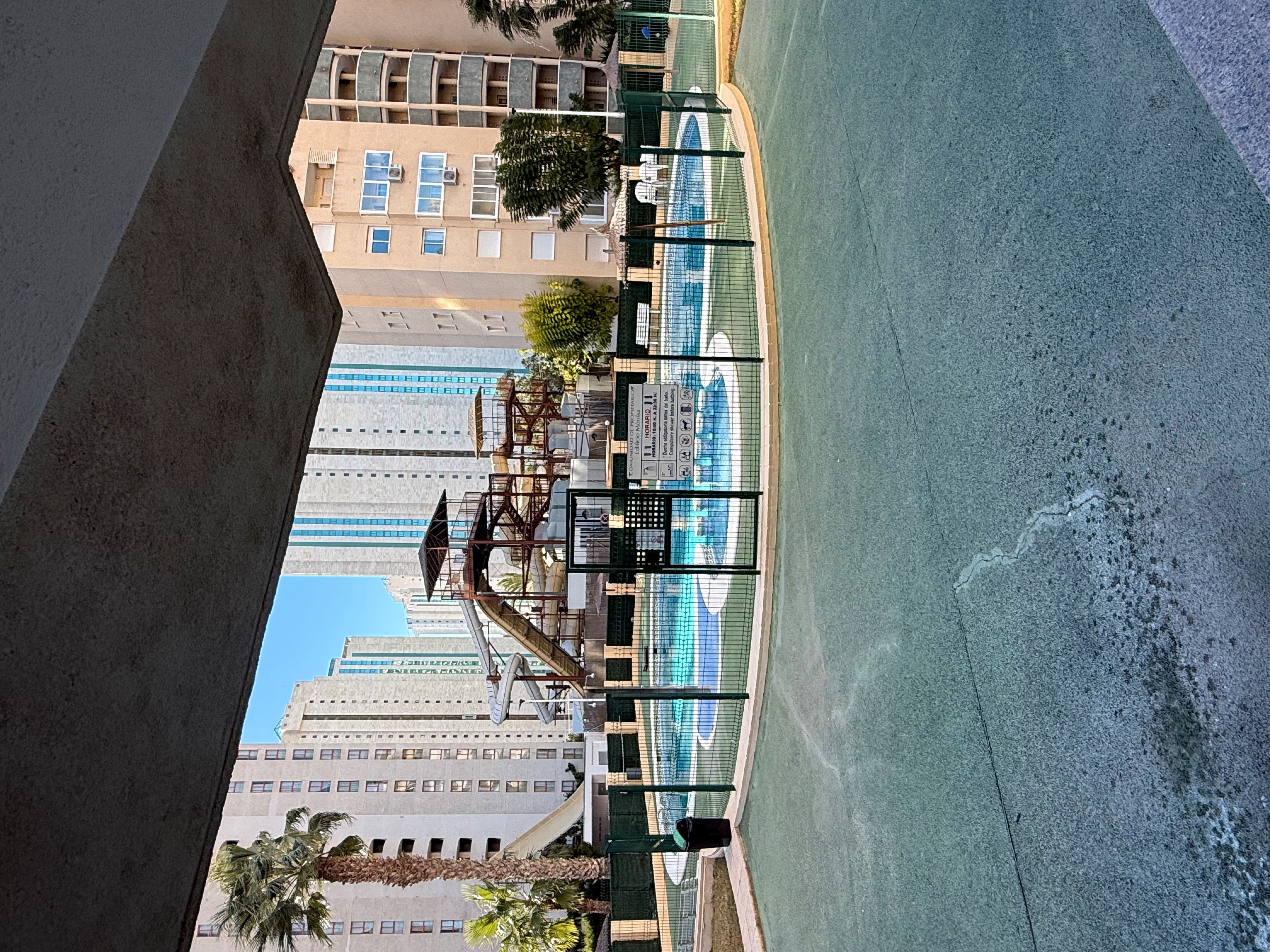 Swimming pool of Box room to rent in Finestrat