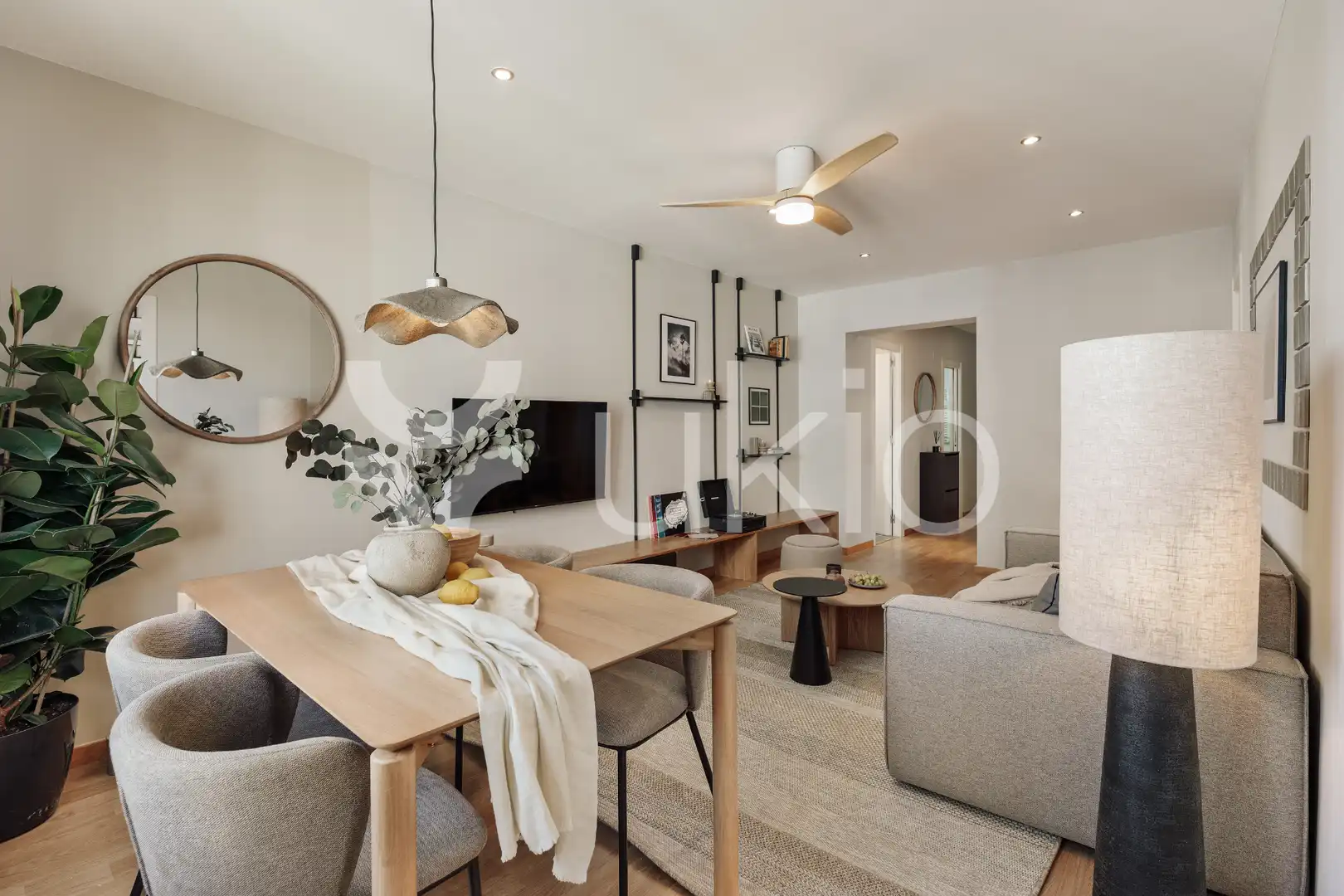 Living room of Apartments for rent in Barcelona  with Heating, Furnished and Oven