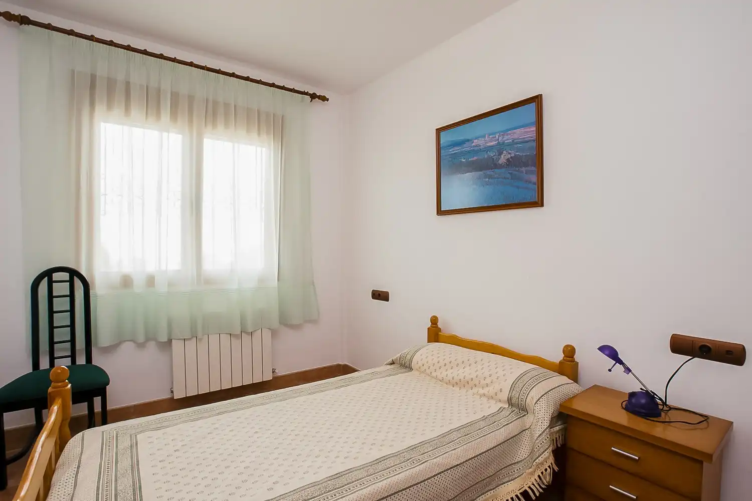Dormitori de Casa o xalet en venda en Purullena amb Aire condicionat, Jardí privat i Terrassa