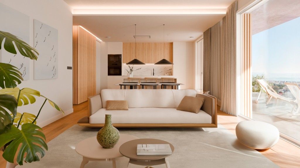 Living room of Apartment for sale in Sitges  with Air Conditioner, Heating and Private garden