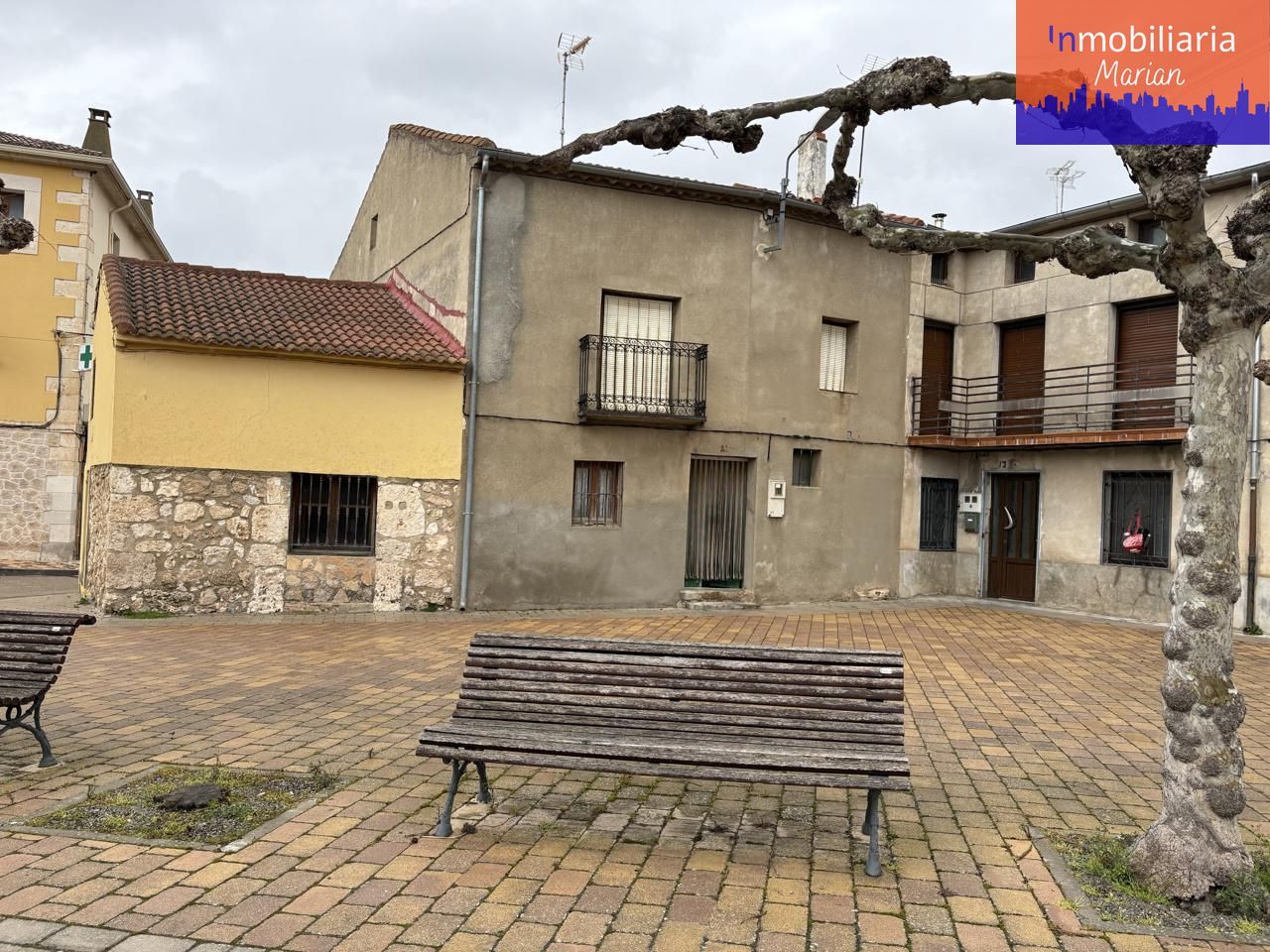 Vista exterior de Casa o xalet en venda en Fuentecén