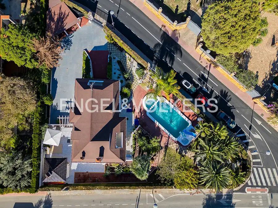 Exterior view of Houses for sale in San Vicente del Raspeig / Sant Vicent del Raspeig  with Air Conditioner, Heating and Private garden