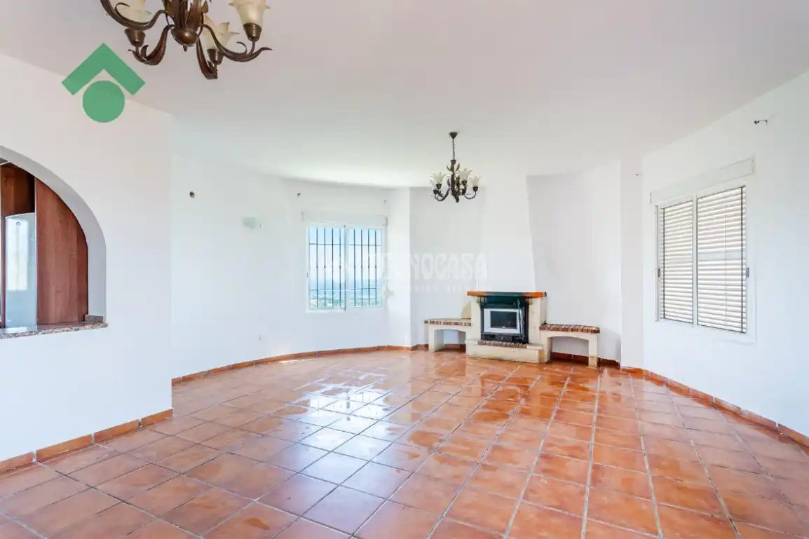 Sala de estar de Finca rústica en venta en Vélez-Málaga con Jardín privado y Piscina