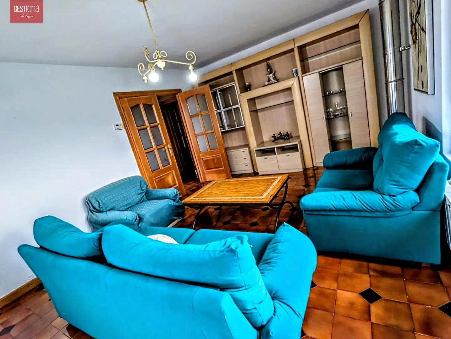 Sala d'estar de Casa o xalet en venda en Bareyo amb Jardí privat, Terrassa i Balcó