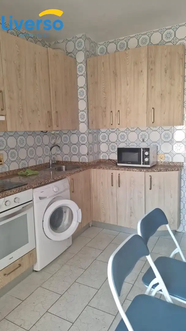 Kitchen of Flat for sale in Aranda de Duero  with Terrace, Storage room and Furnished