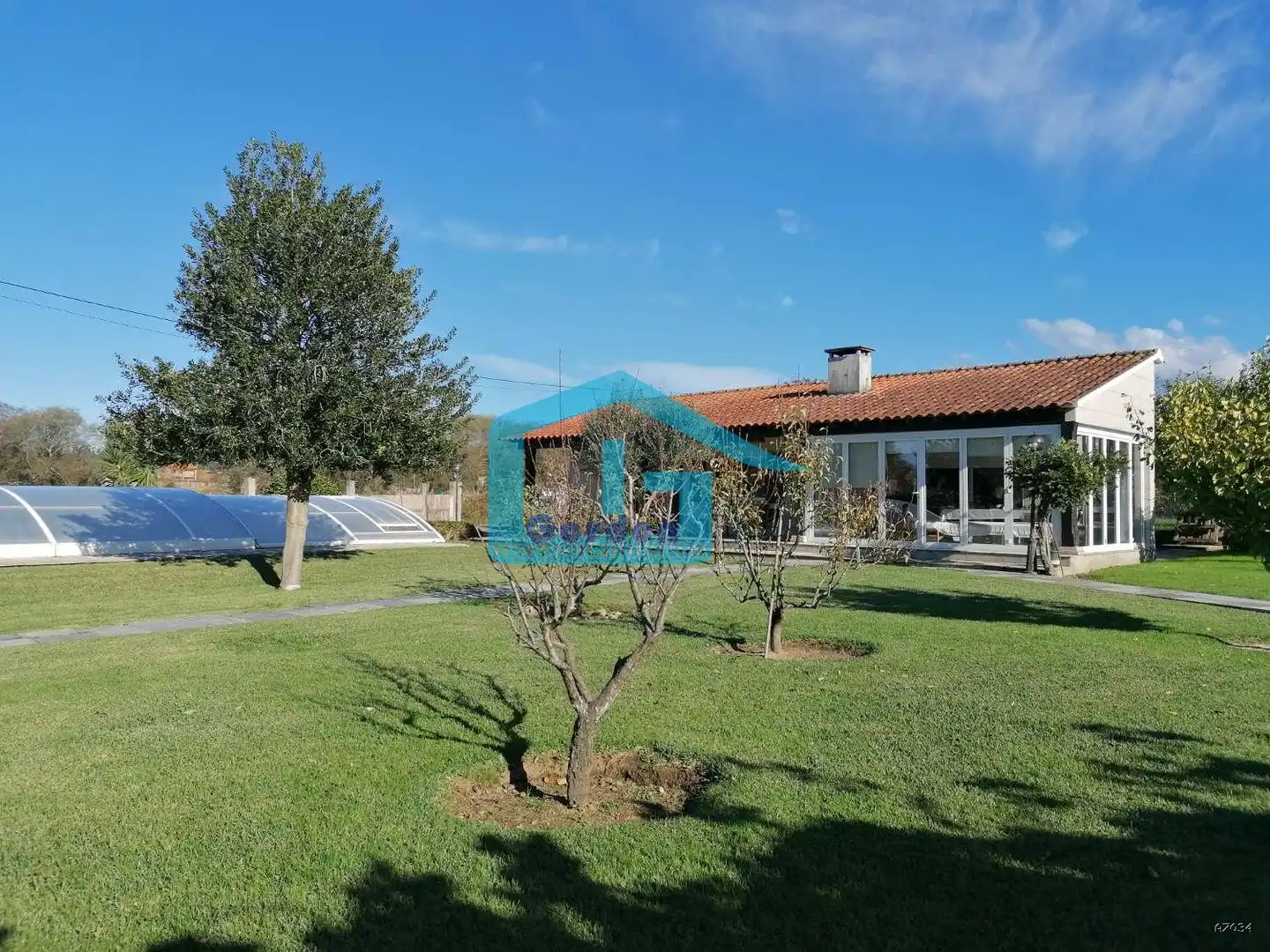 Jardín de Casa o chalet en venta en Ribadumia con Calefacción, Terraza y Trastero