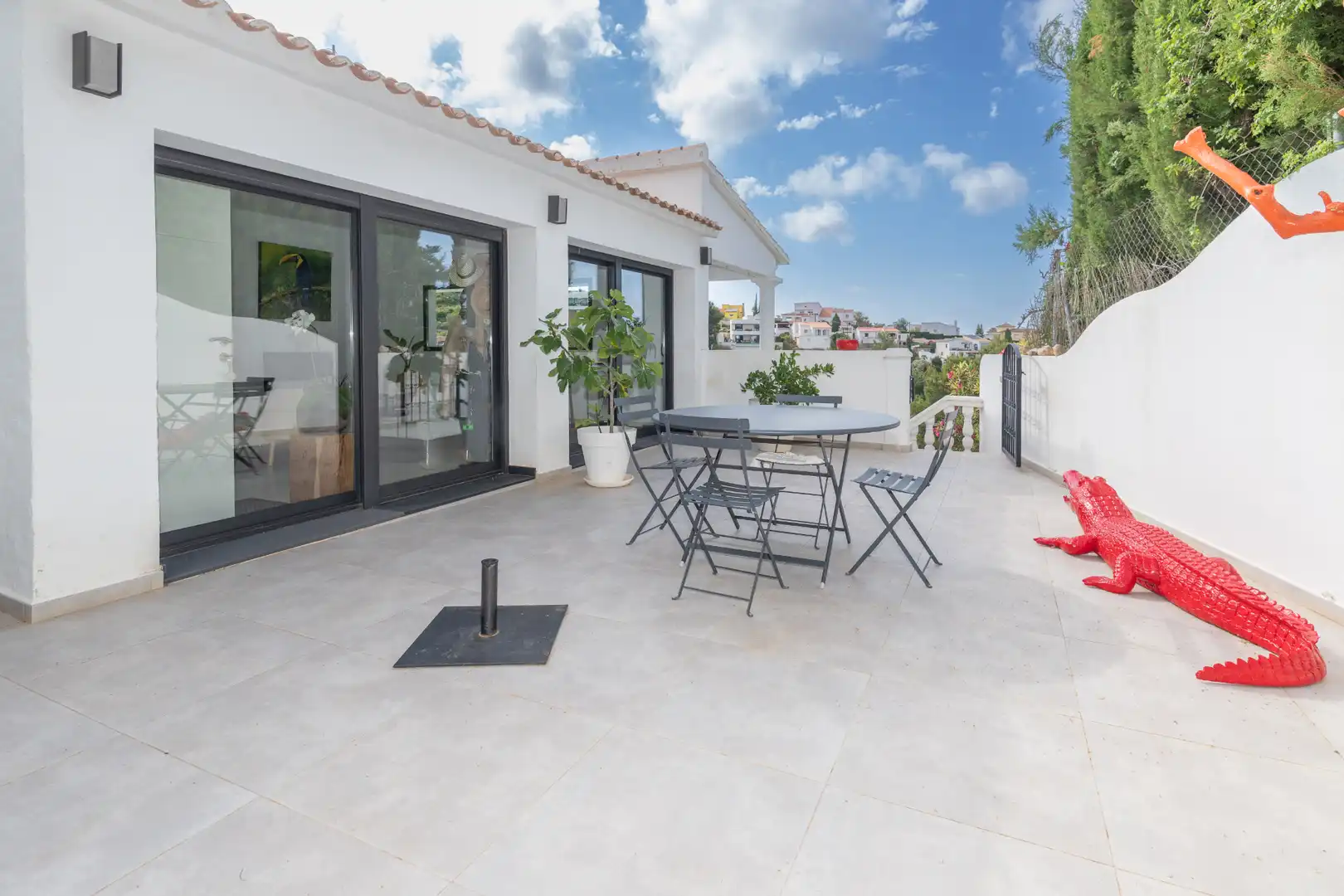 Terrassa de Casa o xalet en venda en Dénia amb Aire condicionat, Calefacció i Jardí privat